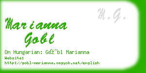 marianna gobl business card